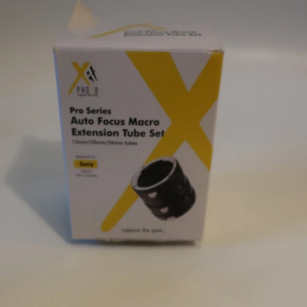 Pro Series Auto Focus Macro Extension Tube For Sony 13mm /20mm/36mm Tube Set *